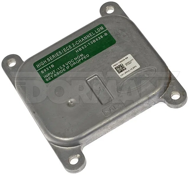 601-919 – DORMAN HID Lighting Ballast, OE Replacement Female Multi-Pin Connector 16 Pin Terminal Cast Aluminum/ Plast...